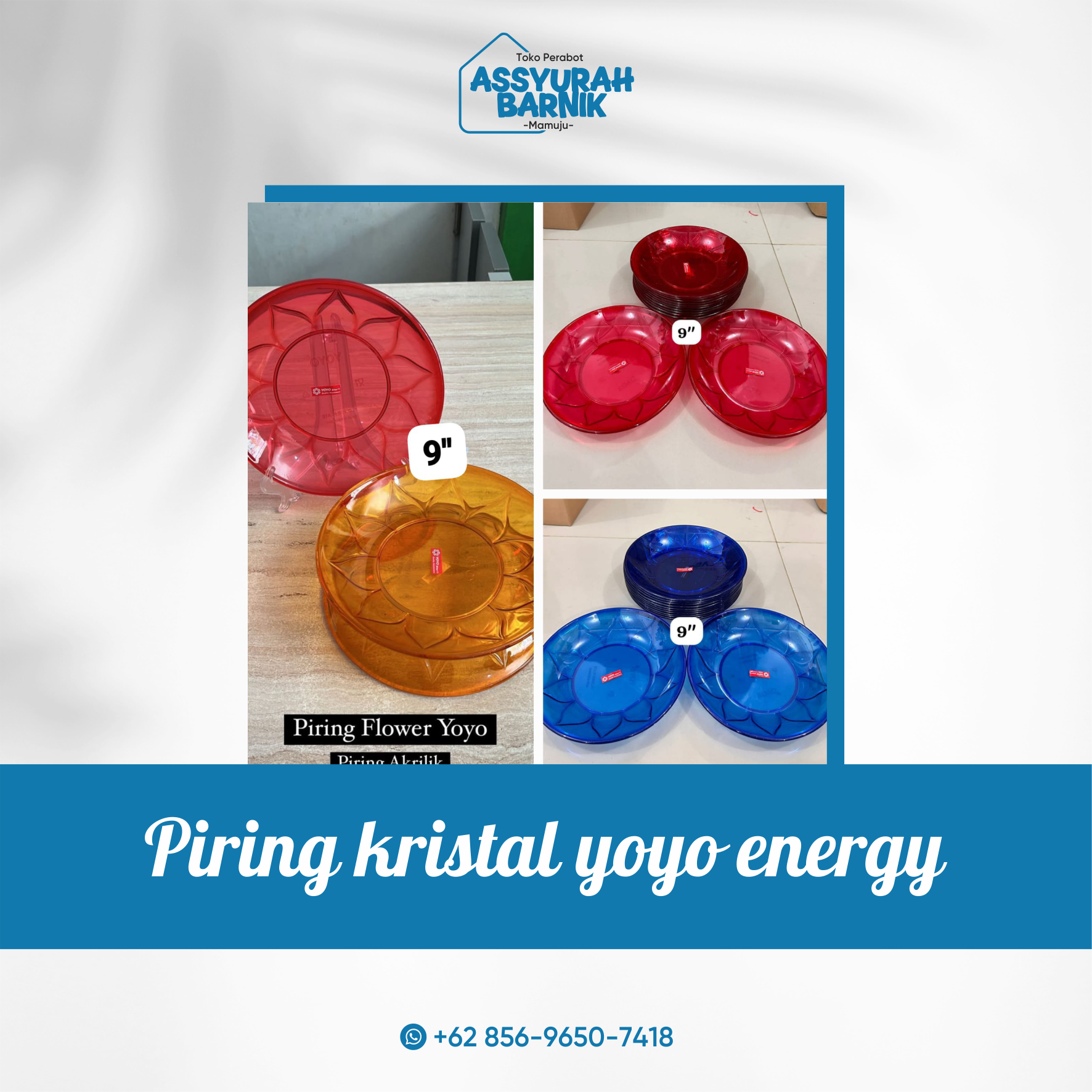 Piring Kristal Yoyo
